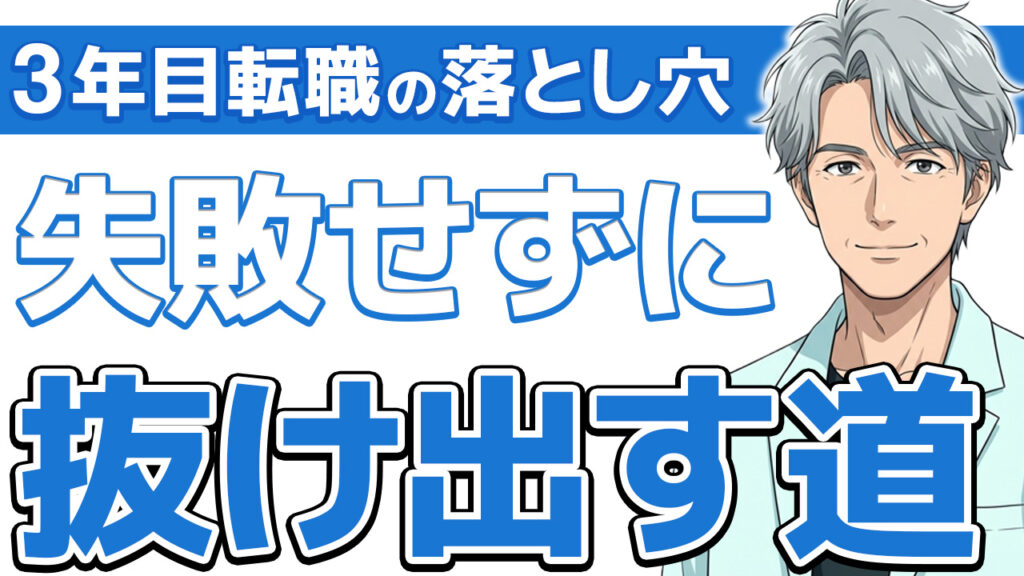 【ぶっちゃけ】看護師3年目で転職を迷うお前へ｜辞めていい5つの理由